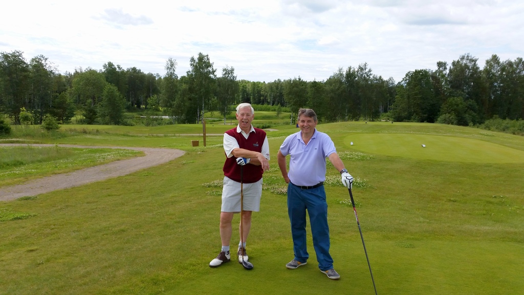 David and Peter at the 14th David and Peter at the 14th