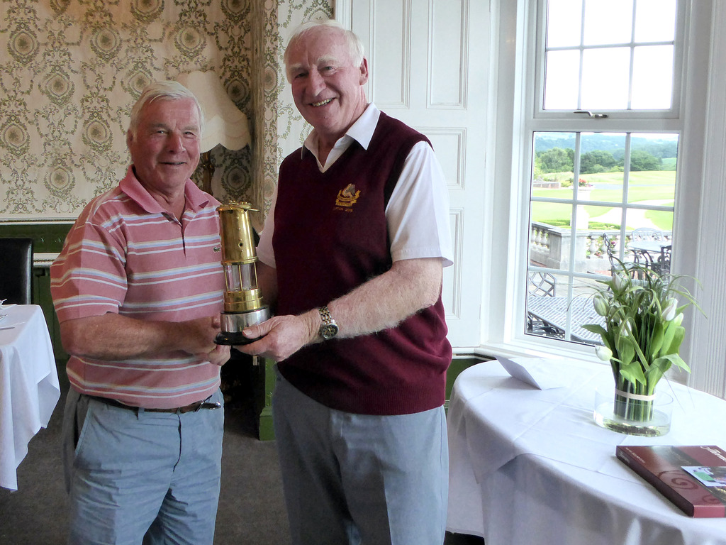 Brian Grufferty winning The Miners Lamp Brian Grufferty winning The Miners Lamp